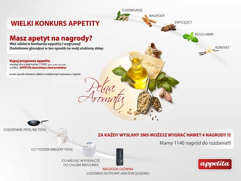 Wojciech Mroziński
 - Appetita - projekt strony www